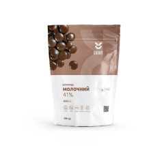 COOKIT 41% Шоколад молочный ALUNGA, 500 г