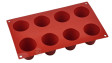 Silikomart SF021 Big Baba (цилиндр) 8 ячеек 55х60 мм