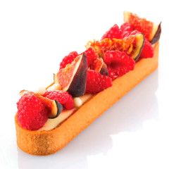 Silikomart TARTE RING OBLONG перфорированное кольцо для тартов 146х35х20 мм