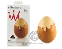 Silikomart DRIPPY набор пластиковых форм для шоколада Яйцо с каплями 113 х 153 мм