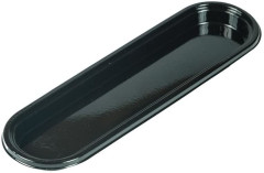 Silikomart Eclair tray Подложка под эклер черная 32х140 мм