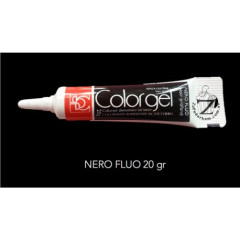 Modecor гелевый краситель Черный, 20 грамм (Nero Fluo)