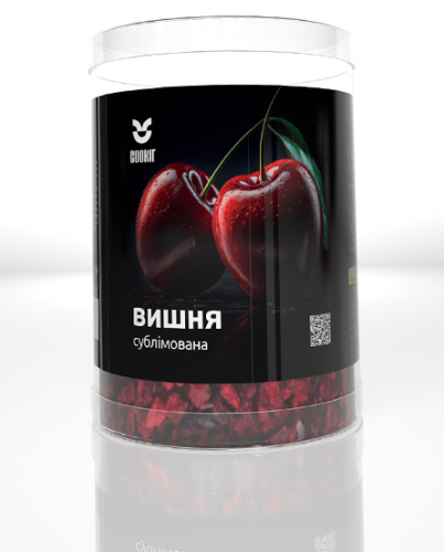 COOKIT Сублімована вишня шматочки, 40 г