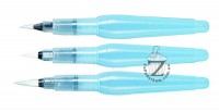 Набор из 3х кисточек для рисования с емкостью для красителя Aquash Water Brush