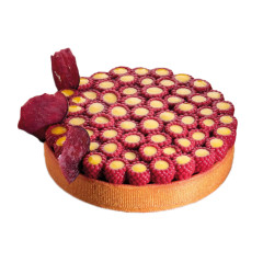 Pavoni TOP27S силиконовая форма Scarlet (малина) 18 х 2,6 см