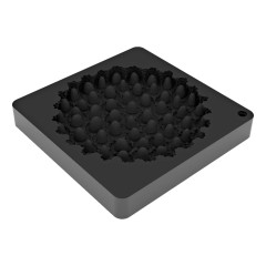 Pavoni TOP27S силиконовая форма Scarlet (малина) 18 х 2,6 см
