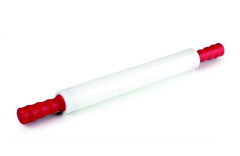 Скалка пластиковая с вращающимися ручками Durplastics 64 х 6 см