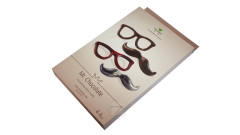 Martellato 20OB01 Mr.Chocolate Очки и Усы набор пластиковых форм для шоколада