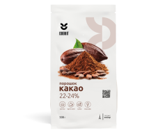 COOKIT Какао порошок алкализированный 22-24%, 500 г