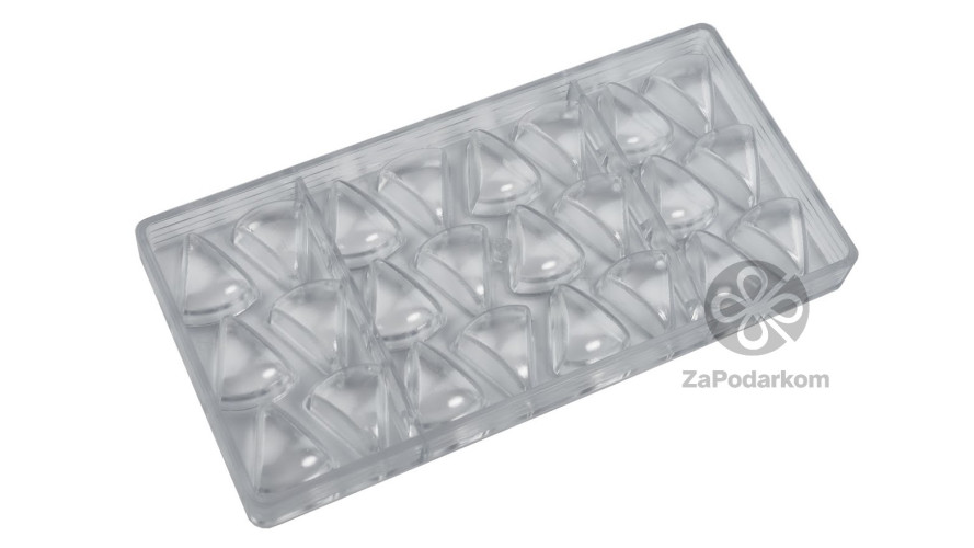 CF0256 Поликарбонатная форма для шоколада Cake 34,5 х 29 х 18 мм