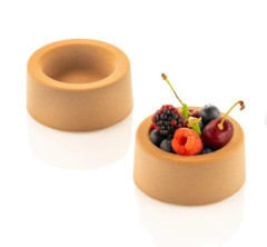 Silikomart SQ092 CAPSULA professional силиконовая форма 24 ячейки 80х35 мм
