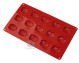Silikomart SF031 Mini Madeleine (мини мадлен) на 15 ячеек 44х34х10 мм