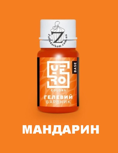 YeroColors гелевый краситель Мандарин, 10 г