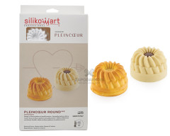 Silikomart PLEINCOEUR ROUND 142 силиконовая форма на 6 ячеек 70х48 мм