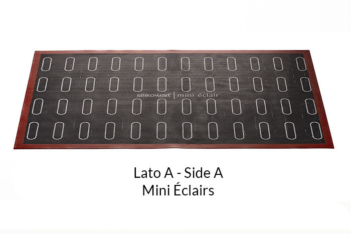 Silikomart AIR MAT Eclair перфорированный силиконовый коврик с разметкой эклеры 58,3 х 38,4 см