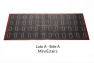 Silikomart AIR MAT Eclair перфорированный силиконовый коврик с разметкой эклеры 58,3 х 38,4 см