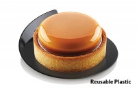 Silikomart Round tray квадратна підкладка під десерт 86 мм
