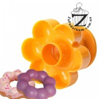 Вырубка для пончиков (донатсов) Цветок пластиковая