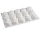 Silikomart BIGNE PERFETTO 30 силиконовая форма на 15 ячеек 45х25 мм
