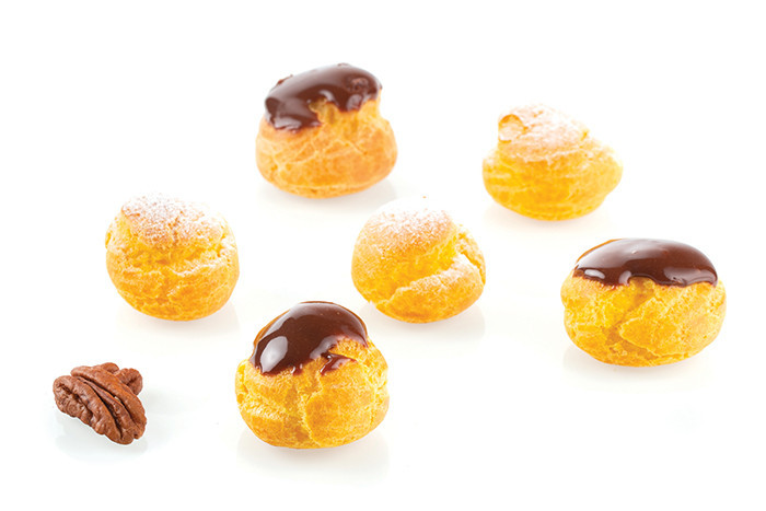 Silikomart AIR MAT Eclair & Choux перфорированный силиконовый коврик с разметкой для эклеров, шу, профитролей 30 х 40 см