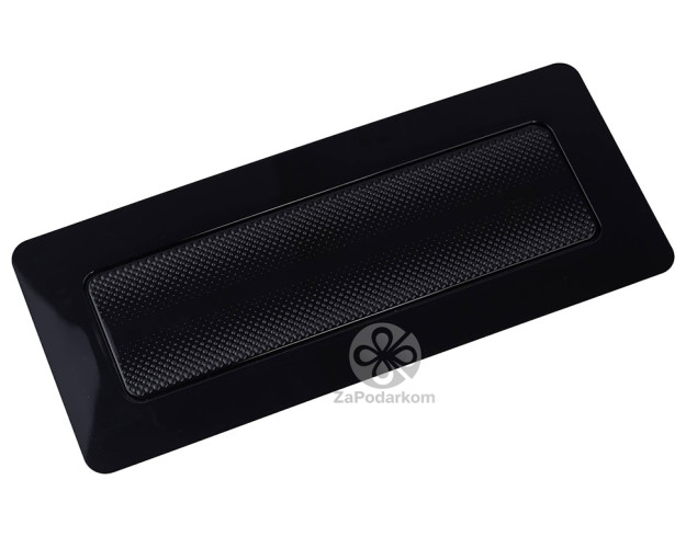 Silikomart Rectangle tray поднос для сервировки и подачи 285x120 мм черный