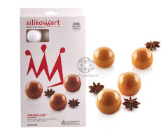 Silikomart TRUFFLES 40 силиконовая форма на 15 ячеек 42 х 36 мм