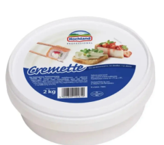 Сливочный сыр Hochland Cremette Professional 65%, 2 кг