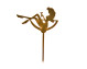 Набор топперов пластиковых для капкейков, бенто торта Девичник (6 шт.) золото