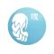 Трафарет для торта Дева - знак зодиака