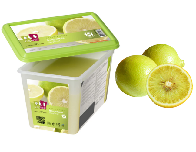 Capfruit (Франция) Бергамот замороженное пюре натуральное, 1 кг
