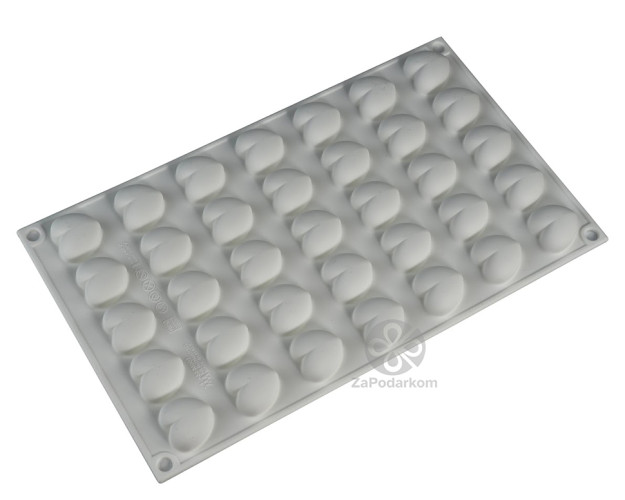 Silikomart MICRO LOVE 5 силиконовая форма 35 ячеек 26,5х25х13,75 мм