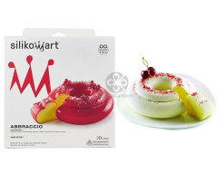 Silikomart ABBRACCIO Объятия силиконовая форма 220 х 65 мм