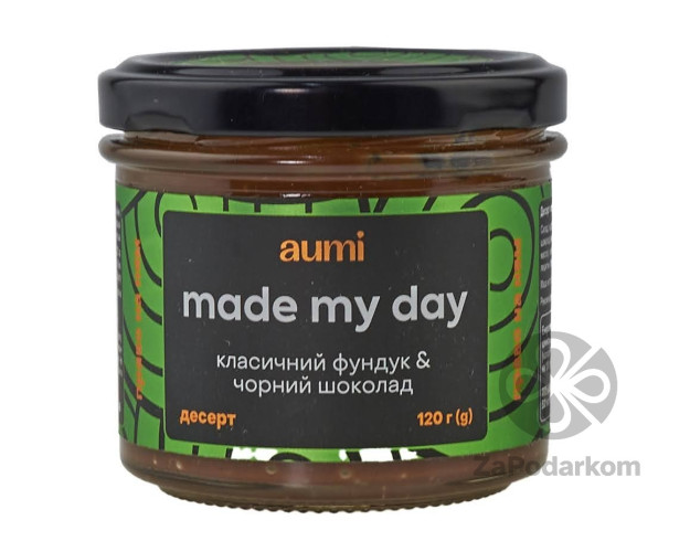 AUMI Made my Day десерт шоколадно-фундучный, 120 г