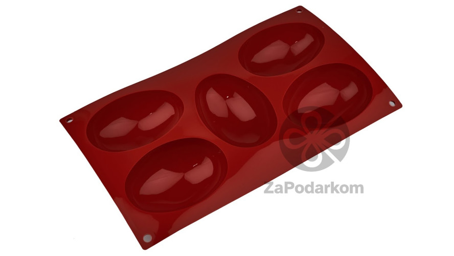 Silikomart SF041 Half Egg (половинка яйца) 5 ячеек 102х73х36 мм