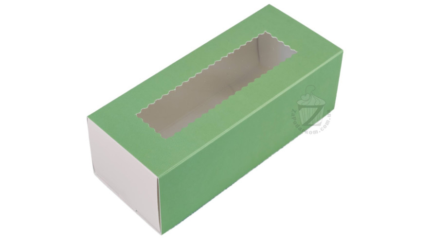 Коробка для Макаронс 14,1 х 5,9 х 4,9 см Мятная