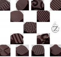 MACL01 набор листов - трафаретов для работы с шоколадом, 13 шт. в наборе