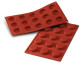 Silikomart SF043 FLAN (мини флан) 15 ячеек 40х13 мм