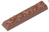 CW1872 Поликарбонатная форма для шоколада Ореховый Батончик 116,5 х 22,5 х 15 мм