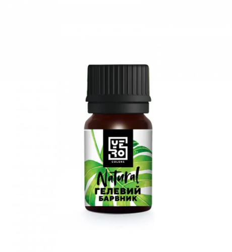 YeroColors Naturals гелевый краситель Зеленый, 10 г
