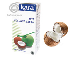 Kara Сливки кокосовые натуральные пастеризованные 24%, 1 л