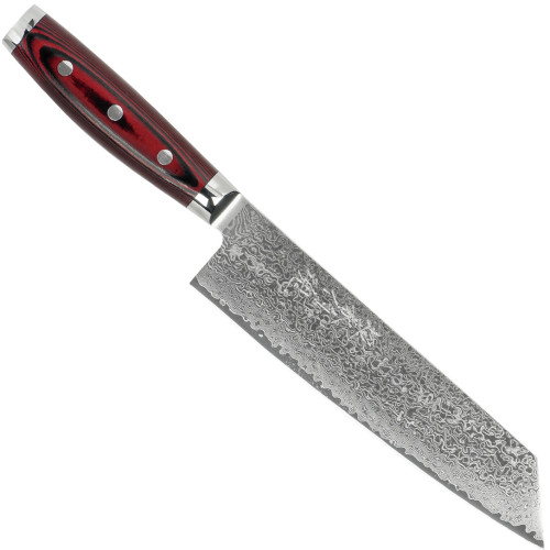 Yaxell 37134 SUPER GOU нож японский Киритсуке из дамасской стали 20 см