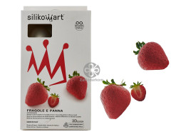 Silikomart FRAGOLE E PANNA силиконовая форма 6 ячеек 59х61 мм
