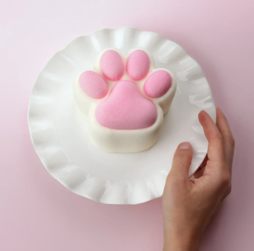 Силиконовая форма ручной работы Puffy Paws Bento Лапки бенто 19,5 х 10,5 см