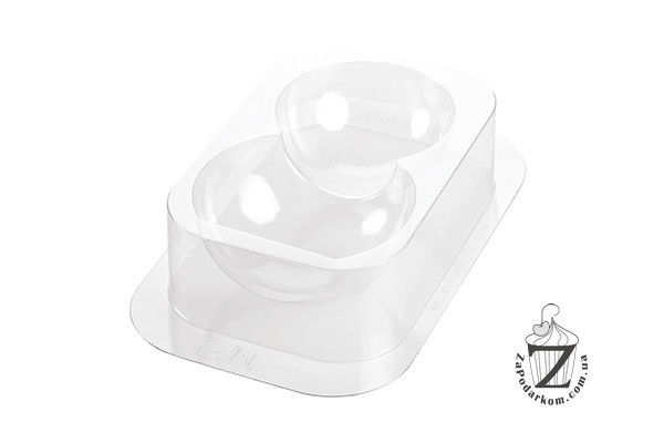 Silikomart KIT MR.SNOW набор пластиковых форм для объемного шоколадного снеговика 181х212х140 мм