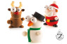 Silikomart KIT MR.SNOW набор пластиковых форм для объемного шоколадного снеговика 181х212х140 мм