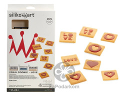 Silikomart Voila Cookie LOVE Форма - вырубка для печенья T-PLUS