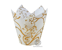 Бумажные формы тюльпан 160 (50x60/95) Lily Gold, Швеция
