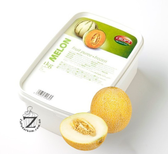 CROP'S (Бельгия) Дыня пюре замороженное натуральное с сахаром, 1 кг