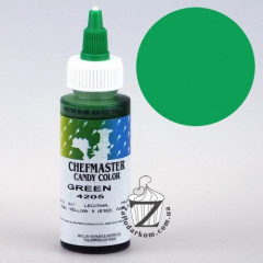 Краситель для шоколада Chefmaster 4205 Green candy color