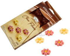 Silikomart SCG063 CHOCO FLOWER Цветок силиконовая форма для шоколадных конфет 8 ячеек 38х12 мм